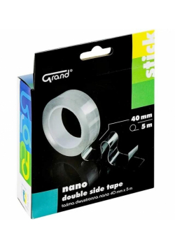 Taśma dwustronna Nano 40mmx5m GRAND