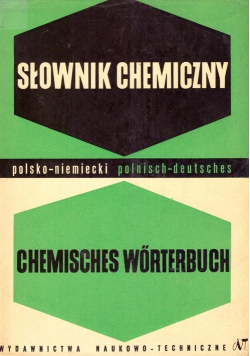Słownik chemiczny polsko niemiecki polnisch deutsches