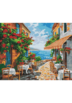 Diamentowa mozaika - Cichy zakątek 40x50cm