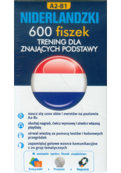 Niderlandzki 600 fiszek Trening dla znających podstawy