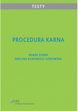 Procedura karna. Testy