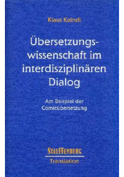 Ubersetzungswissenschaft Im Interdisziplinären Dialog