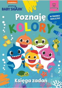 Baby Shark Poznaję kolory Księga zadań