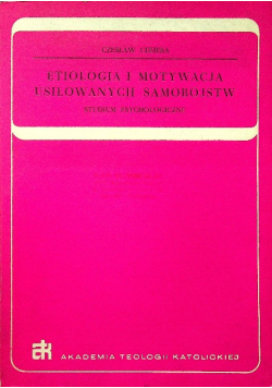 Etnologia i motywacja usiłowanych samobójstw