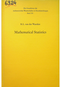 Mathematical Statistics
