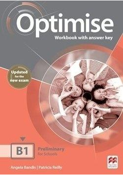 Optimise B1 Update ed. WB with key MACMILLAN