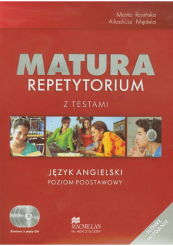 Matura: Repetytorium z Testami, Język angielski + CD