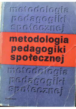 Metodologia pedagogiki społecznej
