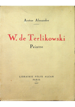 W de Terlikowski Peinture 1927 r