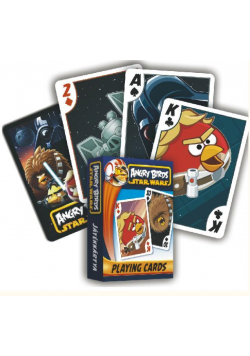 Angry Birds Star Wars. Karty do gry Cartamundi