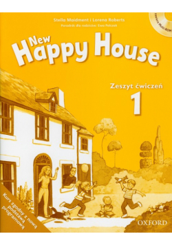 L. - New Happy House 1 Zeszyt ćwiczeń z płytą CD