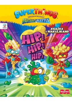 SuperThings Mutant Battle książka z naklejkami