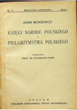 Księgi Narodu Polskiego i Pielgrzymstwa Polskiego