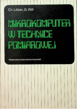 Mikrokomputer w technice pomiarowej