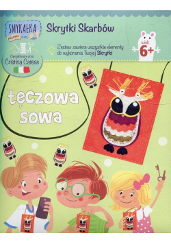 Smykałka Skrytki Skarbów Tęczowa sowa