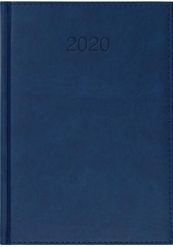 Kalendarz 2020 Książkowy A5 dzienny Vivo granat