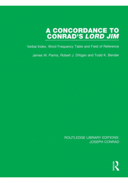A Concordance to Conrad's Lord Jim