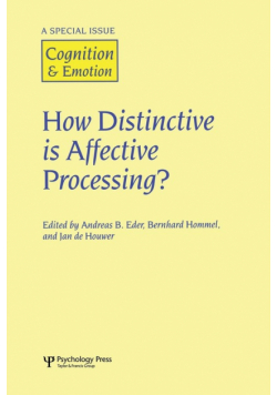 How Distinctive is Affective Processing?