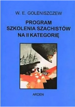 Program szkolenia szachistów na III kategorię