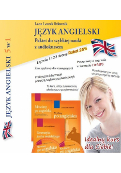 Język angielski 5w1 pakiet 1 do szybkiej nauki z audiokursem