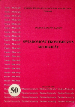 Świadomość ekonomiczna młodzieży