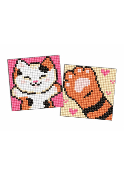 Diamentowa mozaika na naklejce IDEYKA 9x9 cm kids Puffy