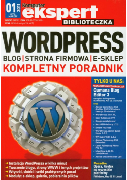 Wordpress Ekspert 1/2011 Komputer świat Biblioteczka + CD
