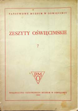 Zeszyty Oświęcimskie 7