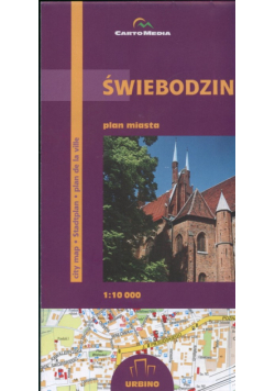 Świebodzin Plan miasta 1:10 000