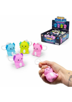 Brelok świecący Axolotl