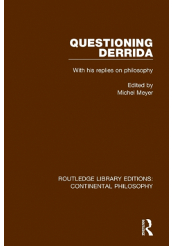 Questioning Derrida