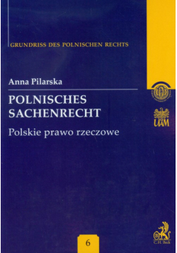 Polnisches Sachenrecht Polskie prawo rzeczowe