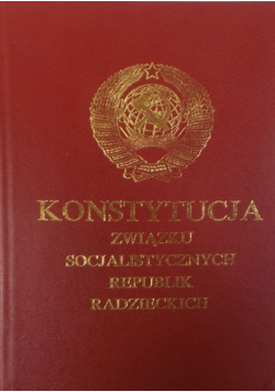 Konstytucja związku socjalistycznego republik radzieckich