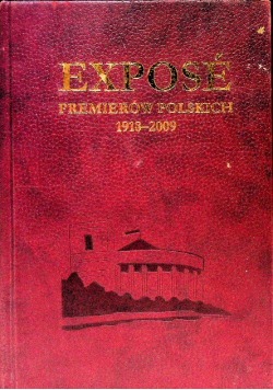 Expose premierów polskich 1918 - 2009