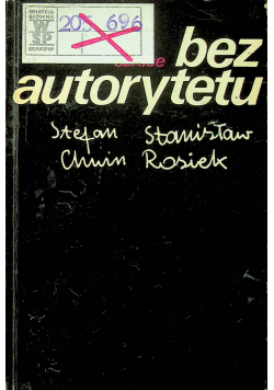Bez autorytetu