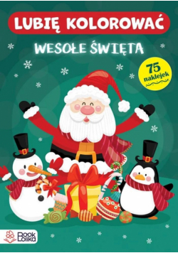 Wesołe święta Lubię kolorować