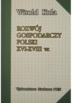 Rozwój gospodarczy Polski XVI XVIII w