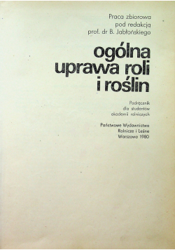 Ogólna uprawa roli i roślin