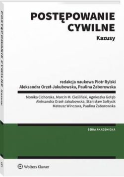 Postępowanie cywilne. Kazusy