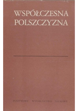 Współczesna polszczyzna