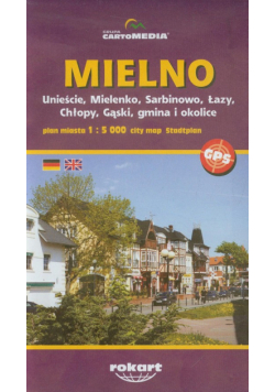 Mielno plan miasta 1:5 000
