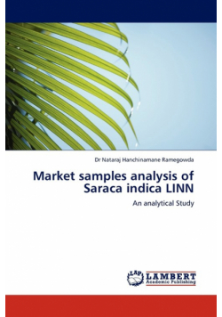 Market Samples Analysis of Saraca Indica Linn