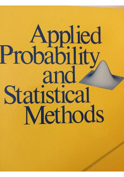 Applied probability and statistical methods
