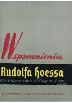 Wspomnienia Rudolfa Hoessa
