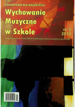 Wychowanie Muzyczne w Szkole Nr 5