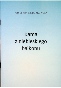 Dama z niebieskiego balkonu