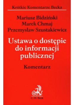 Ustawa o dostępie do informacji publicznej