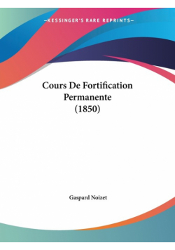 Cours De Fortification Permanente (1850)