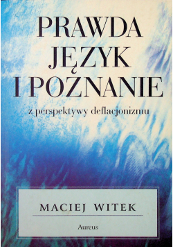 Prawda język i poznanie