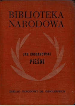 Kochanowski Pieśni